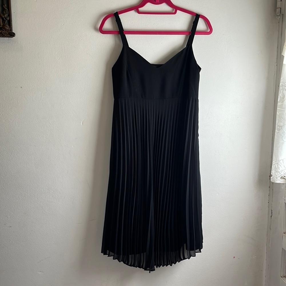 Gap black maternity dress size 10 Empire line